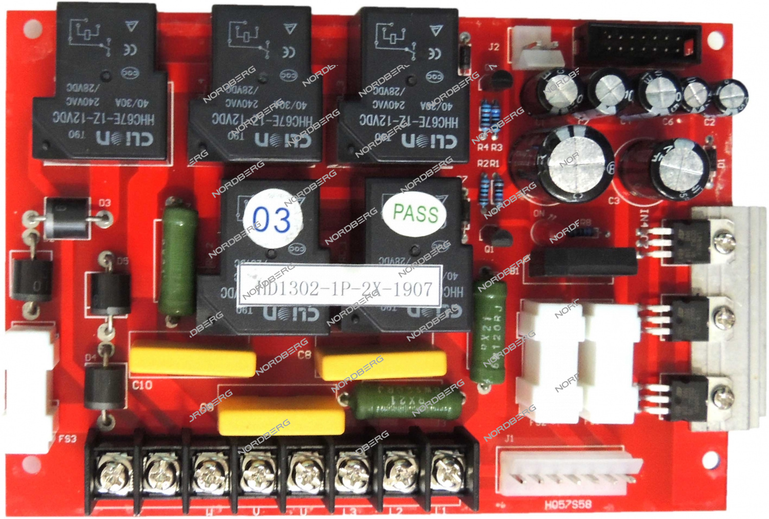 Плата TB-E-1311100 (5508200) питания для 45TRK NORDBERG TB-E-1311100